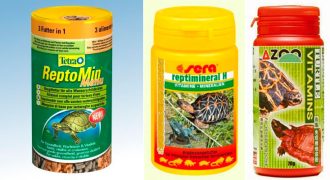 Витамины для черепахи сухопутной и красноухой